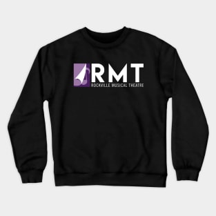 RMT Logo in White Crewneck Sweatshirt